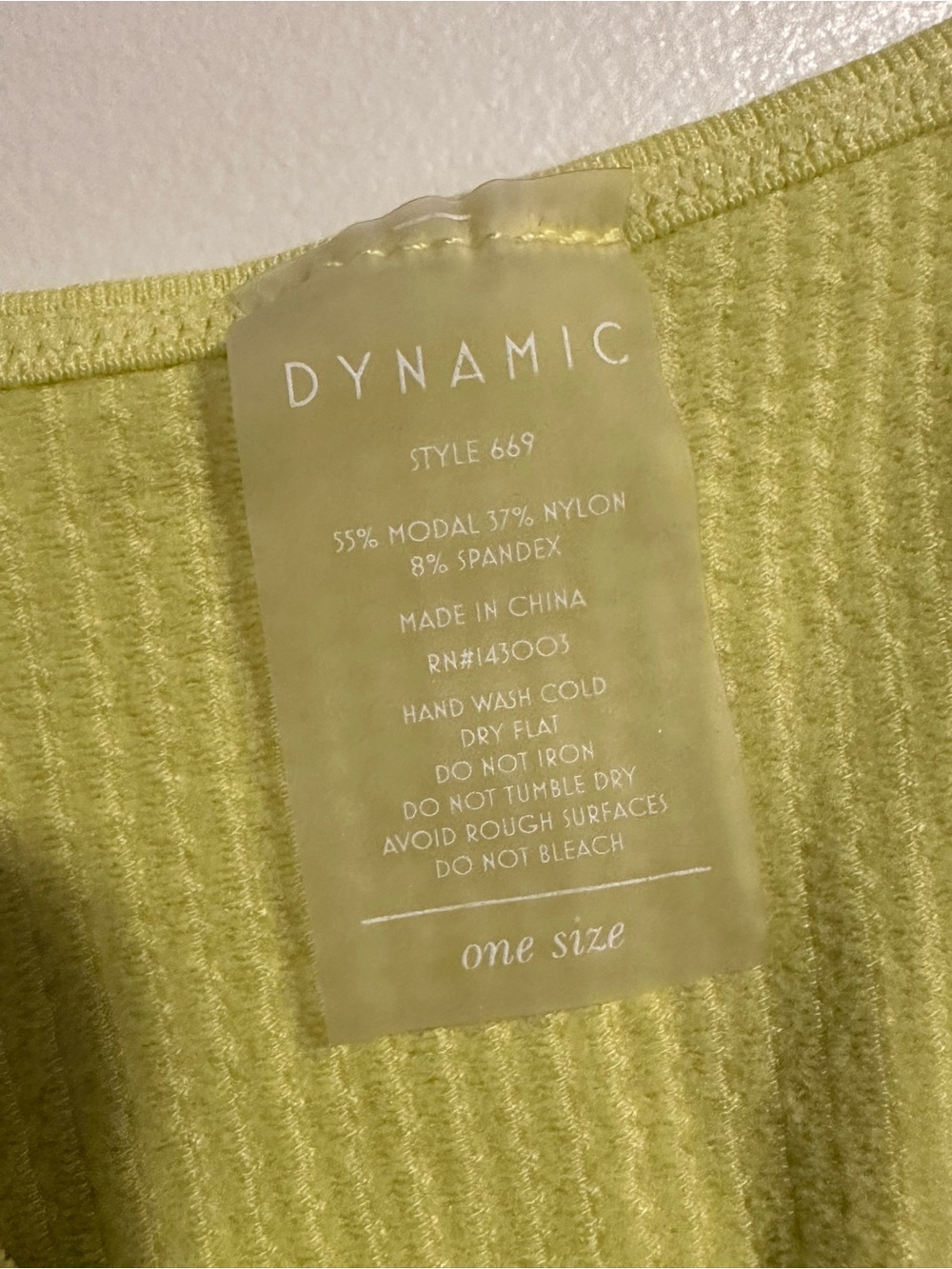 Yellow Ribbed V-Neck Crop Tank Top - Picture 4 of 4